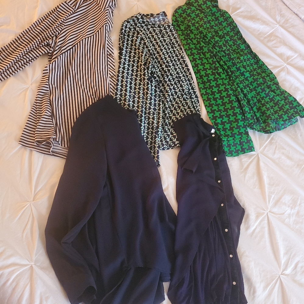 Navy Blouse Bundle